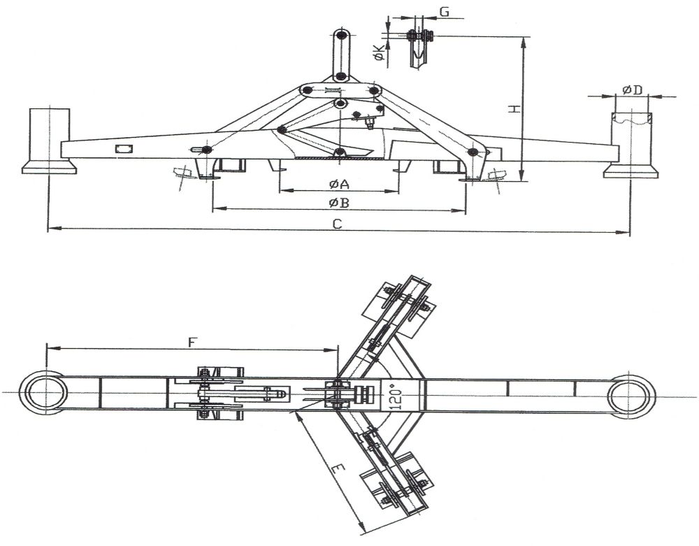 自動(dòng)開閉爐蓋提升機(jī)