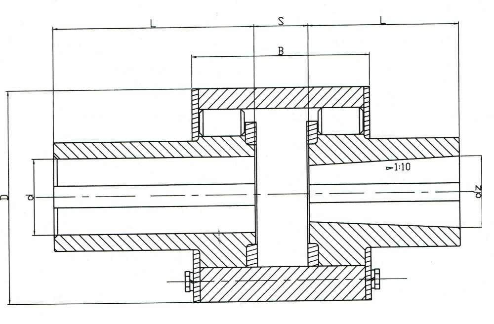 ZLD型彈性柱銷(xiāo)齒式聯(lián)軸器