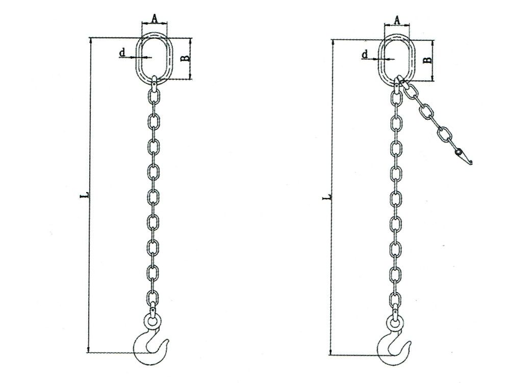 單腿成套鏈條吊具索具