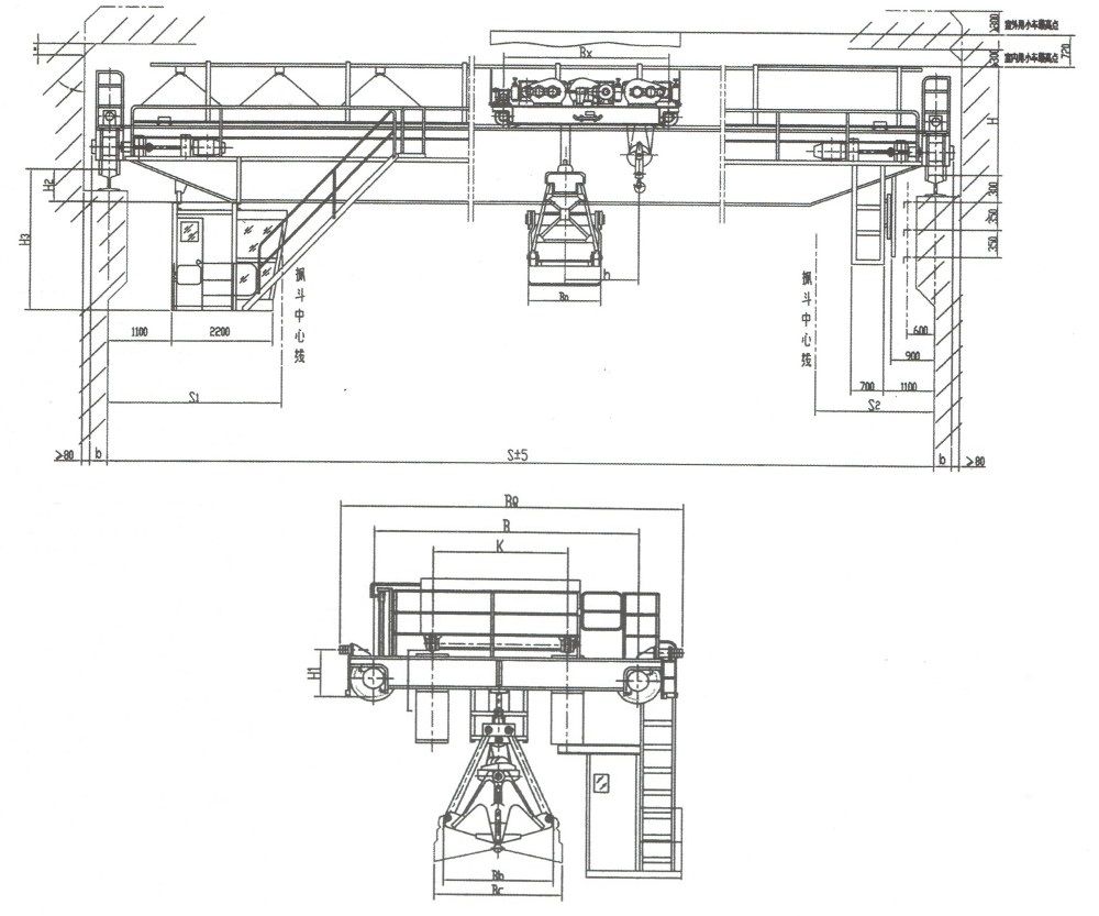 QN型抓斗吊鉤兩用橋式起重機外形尺寸圖.jpg