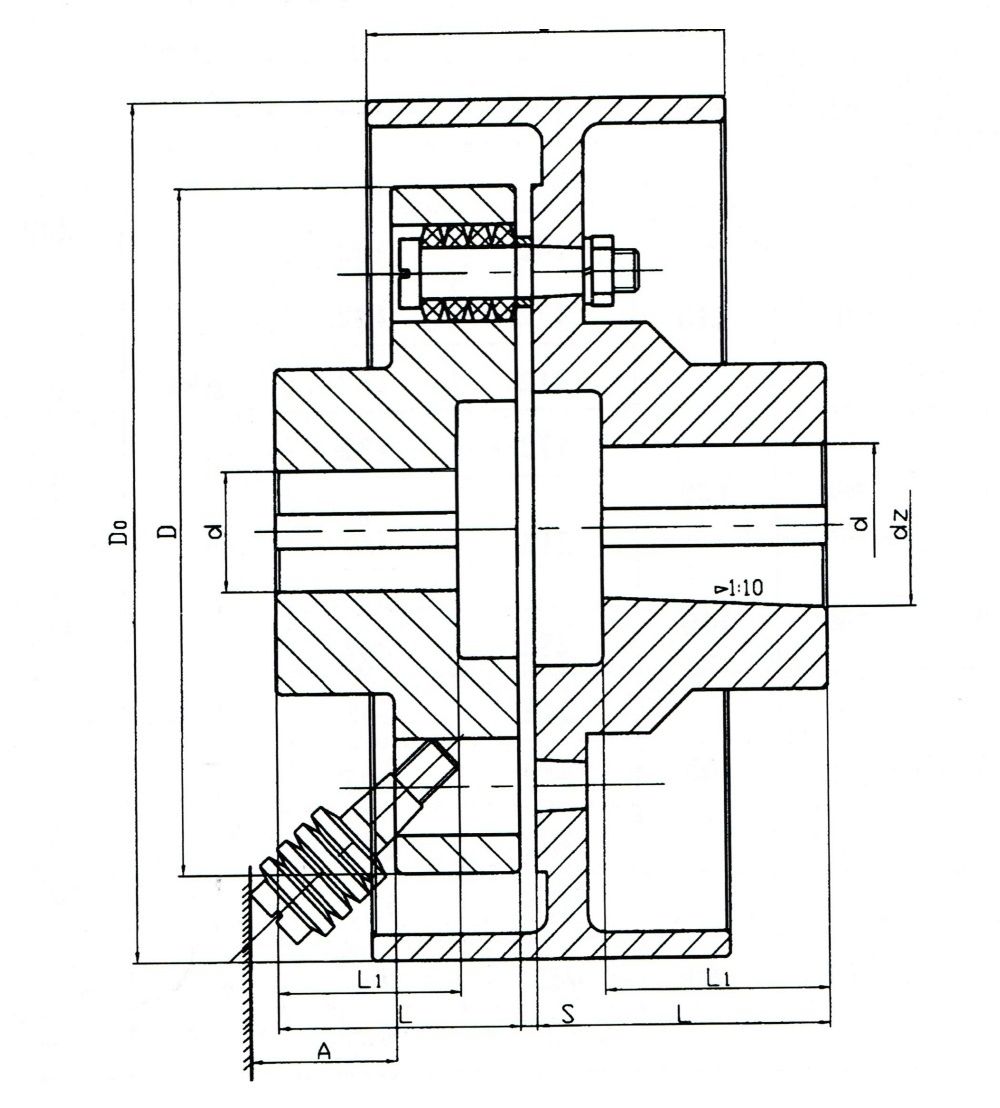 TLL型彈性柱銷(xiāo)聯(lián)軸器