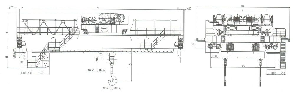 YZ型雙梁鑄造橋式起重機外形尺寸圖.jpg